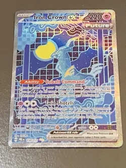 Pokemon TCG Iron Crown EX Special Illustration Rare Card Mint-Free shipping - Image 1