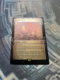 MTG Foil Showcase Scrolls The One Ring NM- Unplayed Universes Beyond: LotR - Image 3