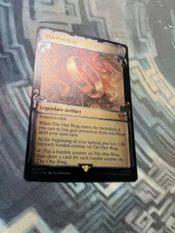 MTG Foil Showcase Scrolls The One Ring NM- Unplayed Universes Beyond: LotR - Image 5