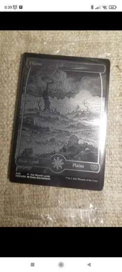 MTG Moonlit foil etched land pack sealed - Image 1