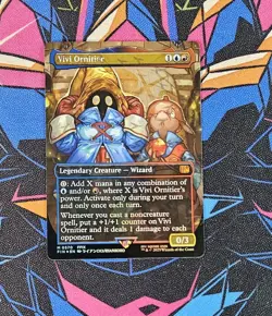 Vivi Ornitier NM Borderless Chocobo Track Foil MTG Final Fantasy Unplayed Magic - Image 1