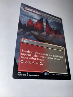 Sundown Pass (Borderless) #285 Innistrad: Crimson Vow | NM | MTG - Image 2