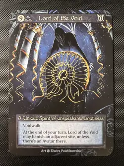 Sorcery Contested Realm Beta Lord Of The Void Regular Unique NM - Image 1