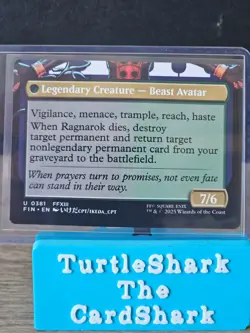 Fang, Fearless L'Cie Magic the Gathering Final Fantasy Legendary Creature No 381 - Image 2