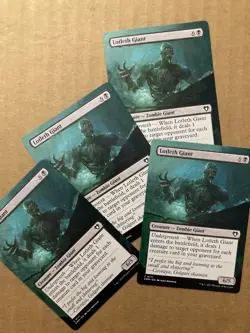 Lotleth Giant (Pauper Spy All-Star) ALTERED with extended art hand painted! - Image 2