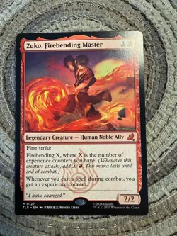 ZUKO, FIREBENDING MASTER - Mythic - TLE Avatar Last Airbender Eternal MTG 0127 - Image 1