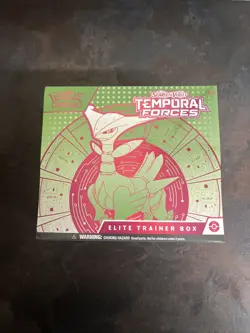 Pokemon TCG: Temporal Forces - Elite Trainer Box - Iron Leaves - NEW AND SEALED - Image 1