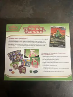 Pokemon TCG: Temporal Forces - Elite Trainer Box - Iron Leaves - NEW AND SEALED - Image 2