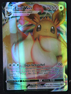 Pokemon Evoli VMAX SWSH087 HOLO Art Rare Karte DEUTSCH - Black Star Promo - Image 1