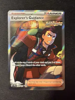 Pokemon TCG Explorer's Guidance 200/162 Full Art Temporal Forces SV05 - Image 1