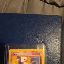 Pokemon Card Mew Black Star Promo Vintage MP - Image 4