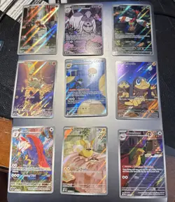 Pokemon TCG 9 Card Lot of IR FULL ART HOLO Pokemon Cards M/NM Pokemon Cards TCG - Image 1