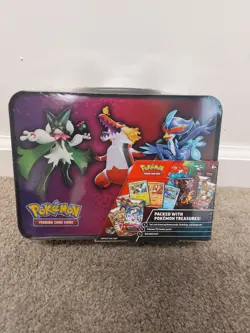POKEMON TCG Fall 2023 Collectors Chest Lunchbox Tin Charizard 6 Booster Packs - Image 3