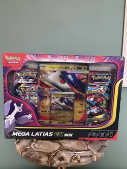 Pokemon TCG Mega Evolution Mega Latias EX Box - Factory Sealed - Image 1