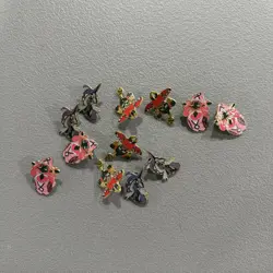 Lot of 12 Pokemon Enamel Pins 2017 - Image 1
