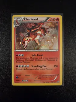 Pokemon TCG Charizard Legendary Treasures Holo 19/113 Cosmos - Image 1