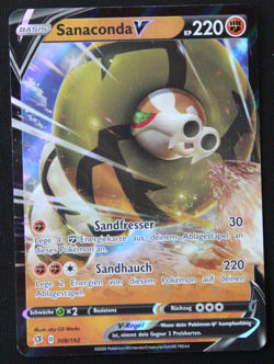 Pokemon Sanaconda V | Deutsch 108/192 Clash der Rebellen *** Near MINT *** - Image 1