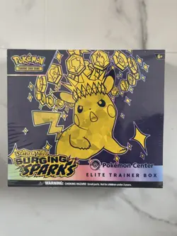 Pokemon TCG Scarlet Violet Surging Sparks Pokemon Center Elite Trainer Box ETB - Image 1