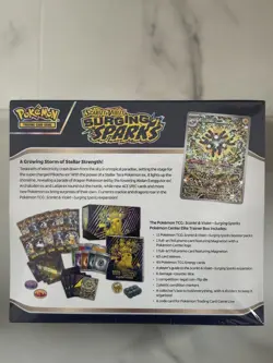 Pokemon TCG Scarlet Violet Surging Sparks Pokemon Center Elite Trainer Box ETB - Image 3