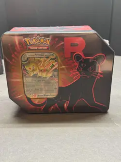 New Sealed Pokemon TCG Team Rocket MewTwo and Persian Tins Lot of 2 *Free Ship* - Image 4