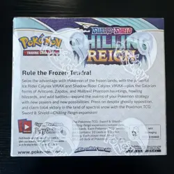 Pokemon TCG Sword & Shield Chilling Reign Booster Box New / Factory Sealed. Read 820650818462 - Image 2