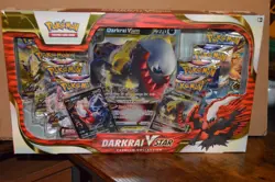 Pokemon Darkrai VSTAR Premium Collection SWSH 8 Packs 2 Foil 1 Jumbo - Image 1