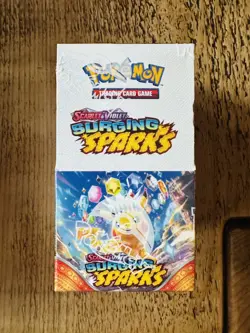 Pokemon TCG Surging Sparks Half Booster Box Brand New And Factory Sealed - Image 1