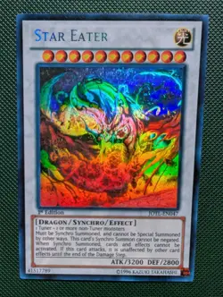 Yu-Gi-Oh! Star Eater (Ghost Rare) - Judgment of the Light - JOTL-EN047 - Image 1