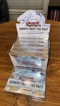 Yu-Gi-Oh! Ghosts from the Past 1st Edition SEALED 6 boxes Includes Display Case - Image 1