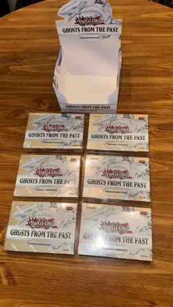 Yu-Gi-Oh! Ghosts from the Past 1st Edition SEALED 6 boxes Includes Display Case - Image 2