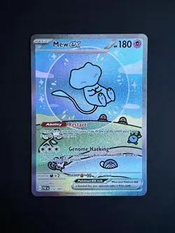 MINT Bubble Mew 232/091 Special Illustration Card Paldean Fates Pokemon TCG - Image 1