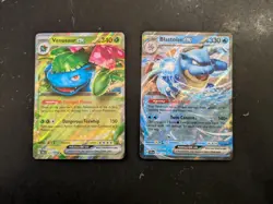 2 x EX Pokemon Card Bundle (Stellar Crown Set, NM) - Image 1