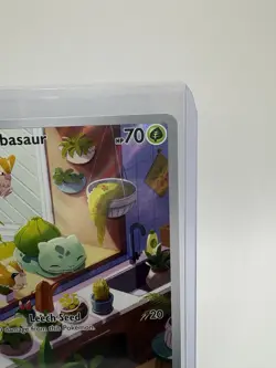 Pokemon TCG Bulbasaur Card 143/142 Stellar Crown Illustration, Rare Near Mint - Image 2