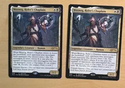 MTG, Wernog, Rider’s Chaplain 2 Cards, Secret Lair - Image 1