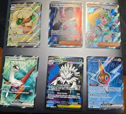 Pokemon EX Full Art Card Lot - 9 Ultra Rare EX Cards - Mixed Types - Near Mint - Image 3