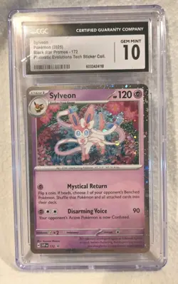 CGC 10 Sylveon - 172 (Cosmos Holo) 172 Sv: Scarlet & Violet Promo Cards Holo - Image 1