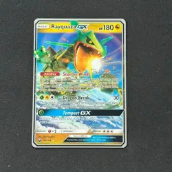 Rayquaza GX 109/168 2019 World Championships Non-Holo NM Pokemon TCG Card - Image 1