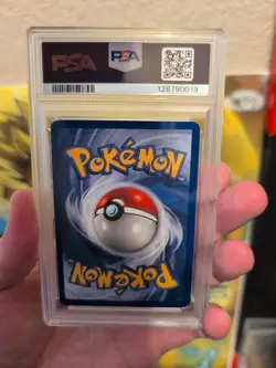 2000 Pokemon Mew Holo Black Star Promo Card SWIRL PSA 8 NM-MT #9 - Image 2