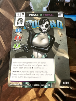Marvel Champions Next Evolution Promo Card Domino Full Art - Image 1
