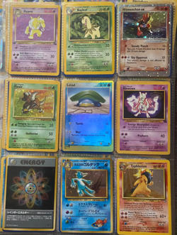 Vintage Pokemon TCG Lots 10 WOTC era 1999 To 2002 cards: Rares Holos Base Set! - Image 2