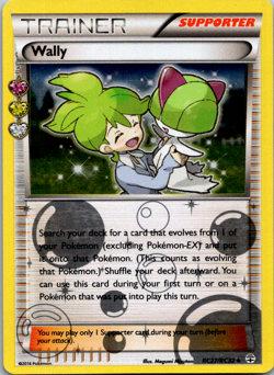 Wally RC27/RC32 Generations Pokemon Card Radiant Rare Holo - Image 1