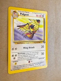 3 Jungle Unlimited Pokemon cards Pidgeot #024 Pinsir #025 Victreebel #030 LP - Image 2