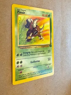 3 Jungle Unlimited Pokemon cards Pidgeot #024 Pinsir #025 Victreebel #030 LP - Image 5
