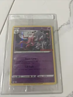 Hisuian Zoroark - 076/196 - GameStop Promo Rare - Pokemon Card - Sealed - Image 1