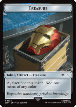 Magic the Gathering (MTG) Secret Lair x Marvel's Iron Man (Non-Foil) - Image 4