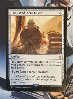 Thousand-Year Elixir - Commander Anthology Magic The Gathering - Image 1