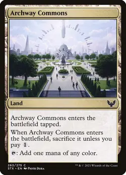 [MTG] Archway Commons (263) (STX) LP-HP - Image 1