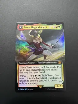 Terra, Magical Adept / Esper Terra (Extended Art) Final Fantasy Foil MTG #0511 - Image 1