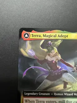 Terra, Magical Adept / Esper Terra (Extended Art) Final Fantasy Foil MTG #0511 - Image 2