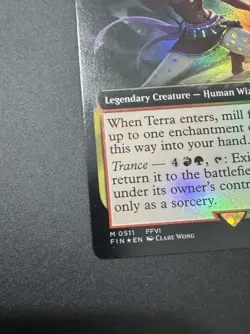Terra, Magical Adept / Esper Terra (Extended Art) Final Fantasy Foil MTG #0511 - Image 4